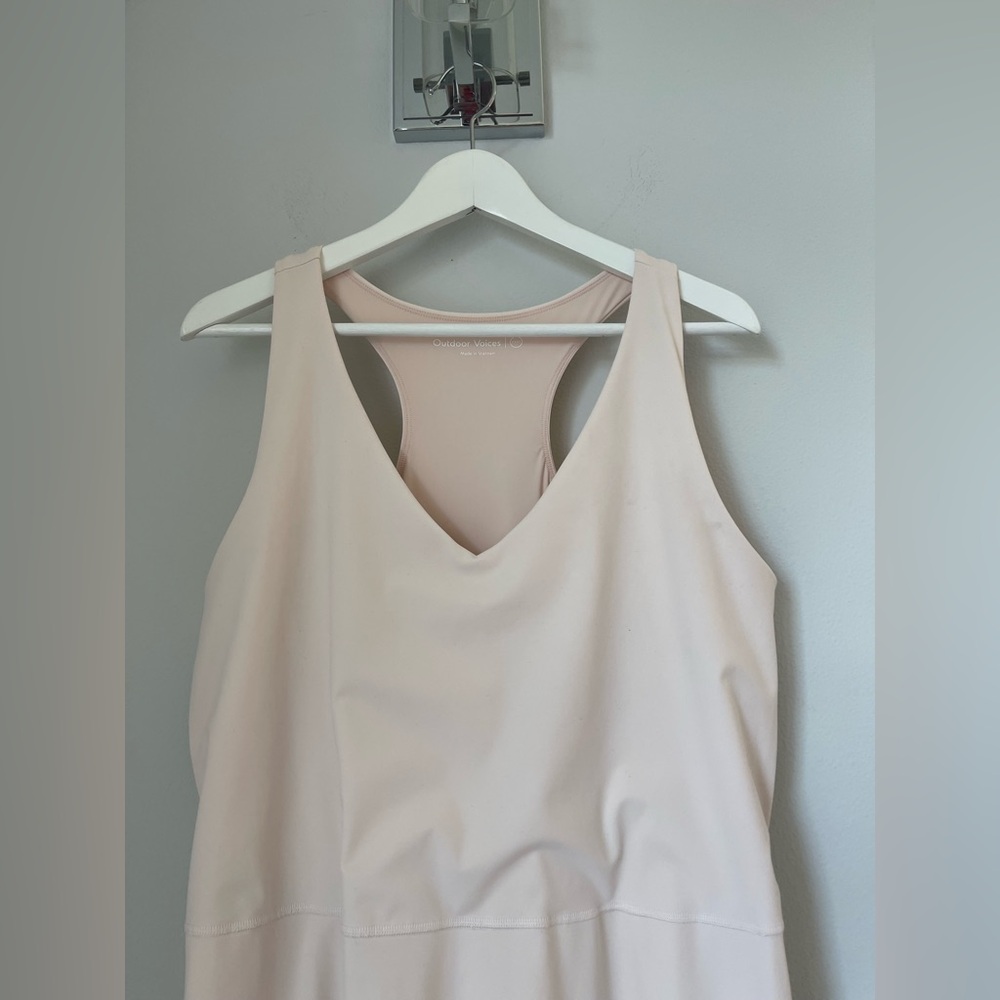 Outdoor Voices Cream Mini Dress - Picture 6 of 13
